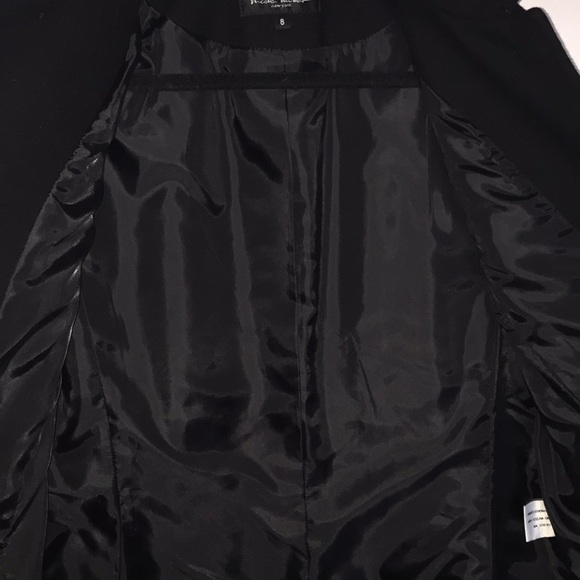 Black Wool Winter Coat - Picture 3 of 5
